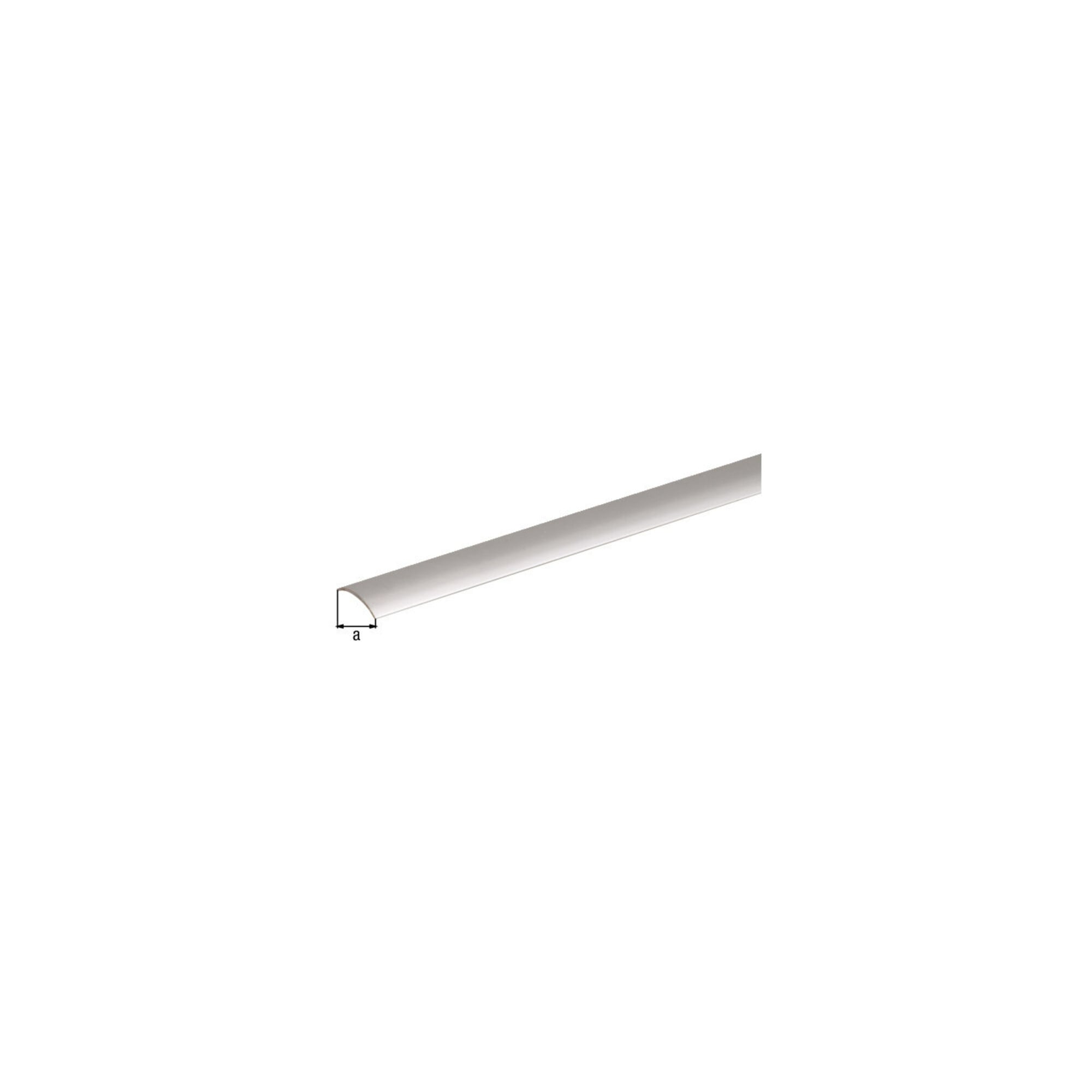 GAH Alberts Tep-Laminatüberg.prof glatt, B30xL900mm H über Bod.5, 3mm EV1