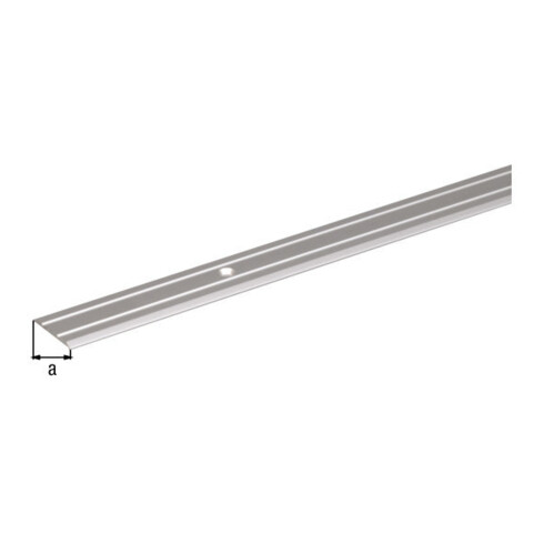 GAH Alberts Tep-Laminatüberg.prof mit zwei Rillen B38xL900mm silberfarbig