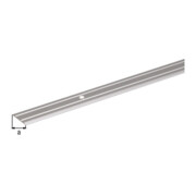 GAH Alberts Tep-Laminatüberg.prof mit zwei Rillen B38xL900mm silberfarbig