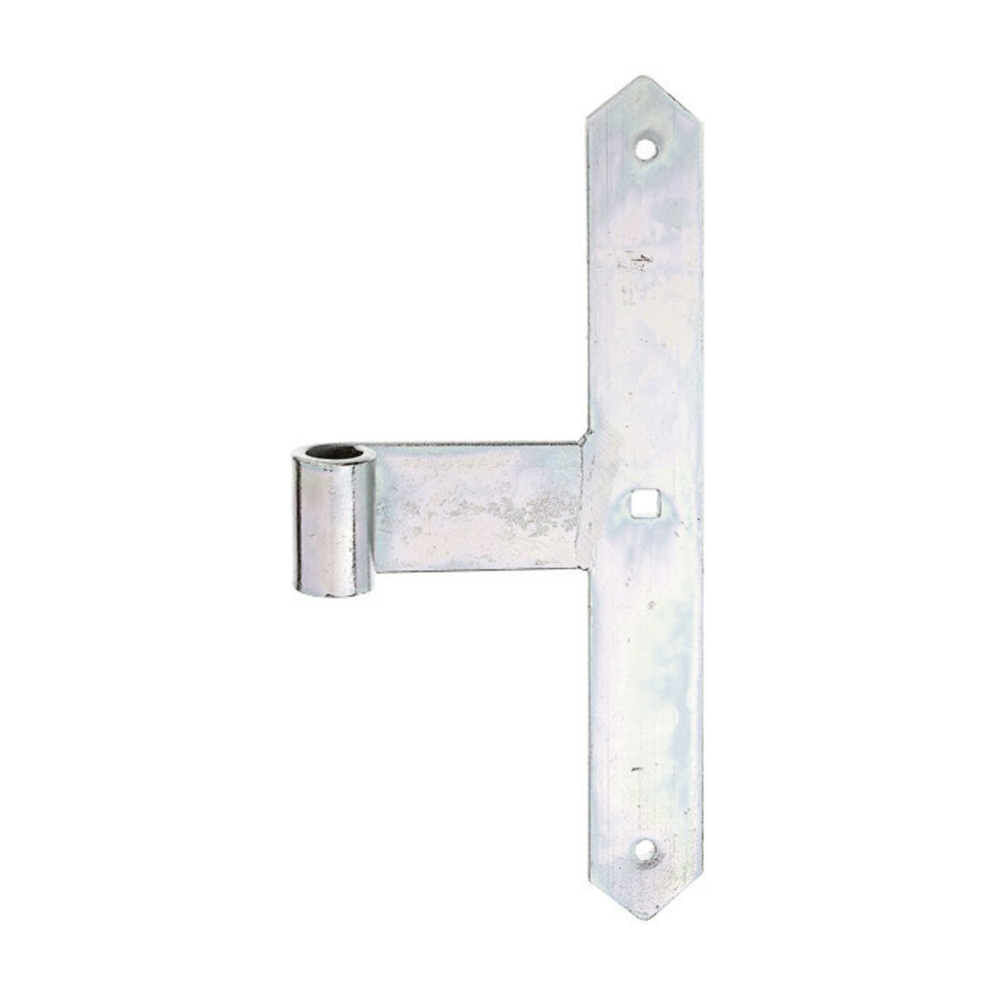 GAH Alberts Tor-Mittelband gerade für Dorn16mm, 300mm Stahl, goldgelb, galv.verz.