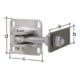 GAH Alberts Torband 170x60x120x120x120mm Support à souder acier brut-1