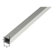 GAH Alberts Tube carré lisse L2.000xI15xP15xE1mm Aluminium argenté anodisé-3