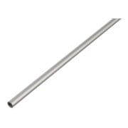 GAH Alberts Tube rond lisse, diamètre 12 mm L2000 mm, S1 mm aluminium argenté anodisé-3