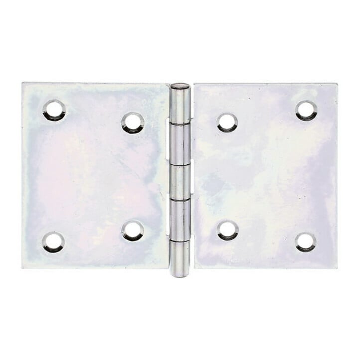 GAH Alberts Tür-Scharnier breit, B128xH81mm mit vern. Edelstahlstift sendzimirverzinkt