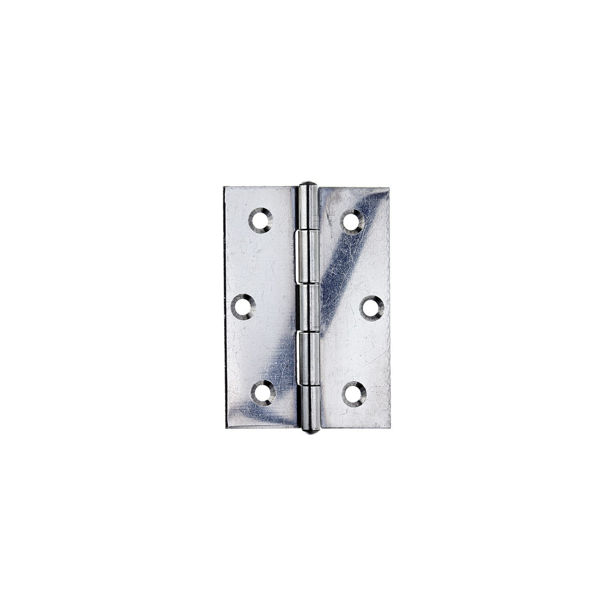GAH Alberts Tür-Scharnier halbbreit, gerollt B58xH80mm Edelstahl, rostfrei