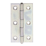 GAH Alberts Tür-Scharnier kantig, B34xH64mm mit vern. Edelstahlstift ge, sendzimirverzinkt-3