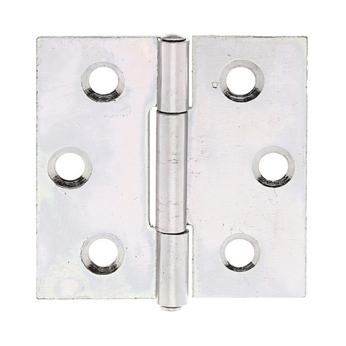 GAH Alberts Tür-Scharnier quadratisch, B38xH38mm mit vern. Edelstahlstift