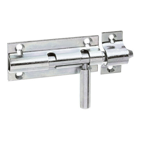 GAH Alberts Verrou à pêne avec boucle fixée droite, 110 mm acier, galvanisé