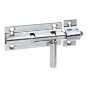 GAH Alberts Verrou à pêne avec boucle fixée droite, 110 mm acier, galvanisé