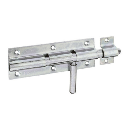 GAH Alberts Verrou à pêne avec boucle fixée droite, 210 mm acier, galvanisé