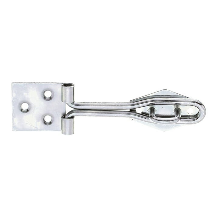 GAH Alberts Verrou de porte à fil avec œillet sur plaque acier galvanisé