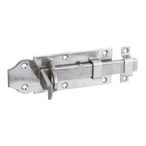 GAH Alberts Verrou droit L 120 mm acier inoxydable, mat