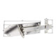 GAH Alberts Verrou droit L 140 mm acier inoxydable, mat-1
