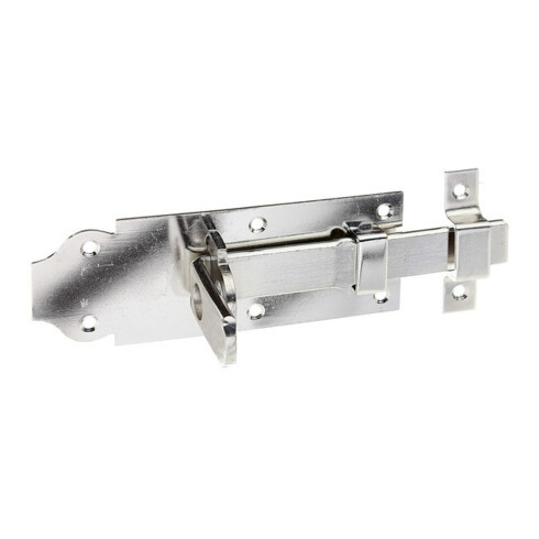 GAH Alberts Verrou droit L 140 mm acier inoxydable, mat