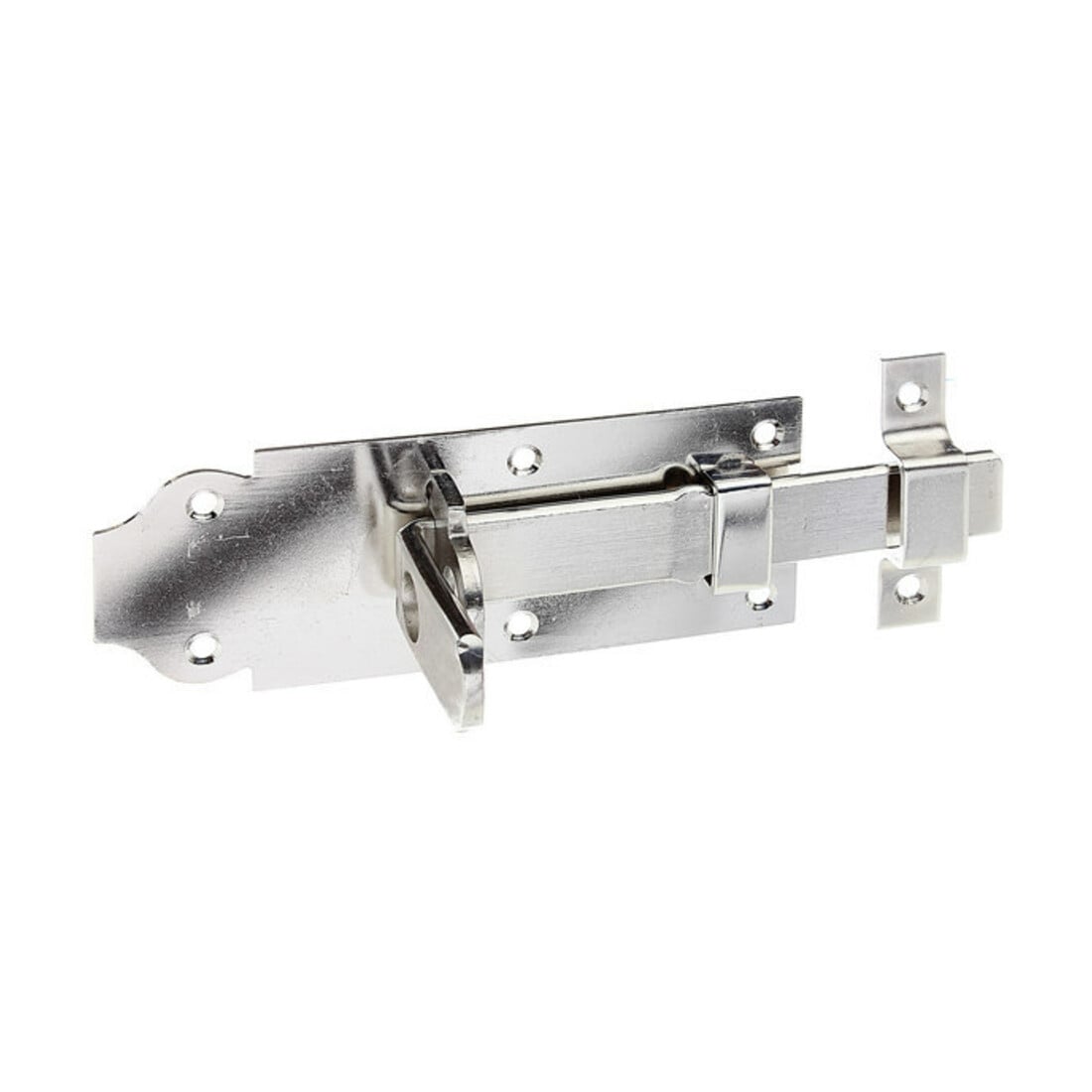 GAH Alberts Verrou droit L 140 mm acier inoxydable, mat