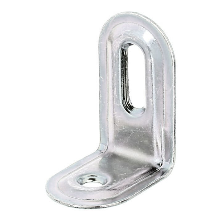GAH Alberts Verstellwinkel 28x40x22x1mm Stahl roh, gelb galvanisch verzinkt