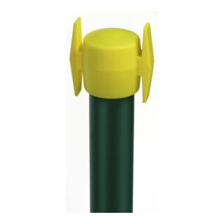 GAH Alberts Wäschepfahl grün 2000mm mit Kreuzkopf Rohr-D.42mm