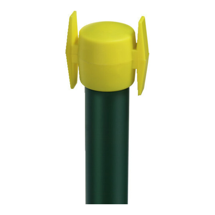 GAH Alberts Wäschepfahl grün 2000mm mit Kreuzkopf Rohr-D.42mm
