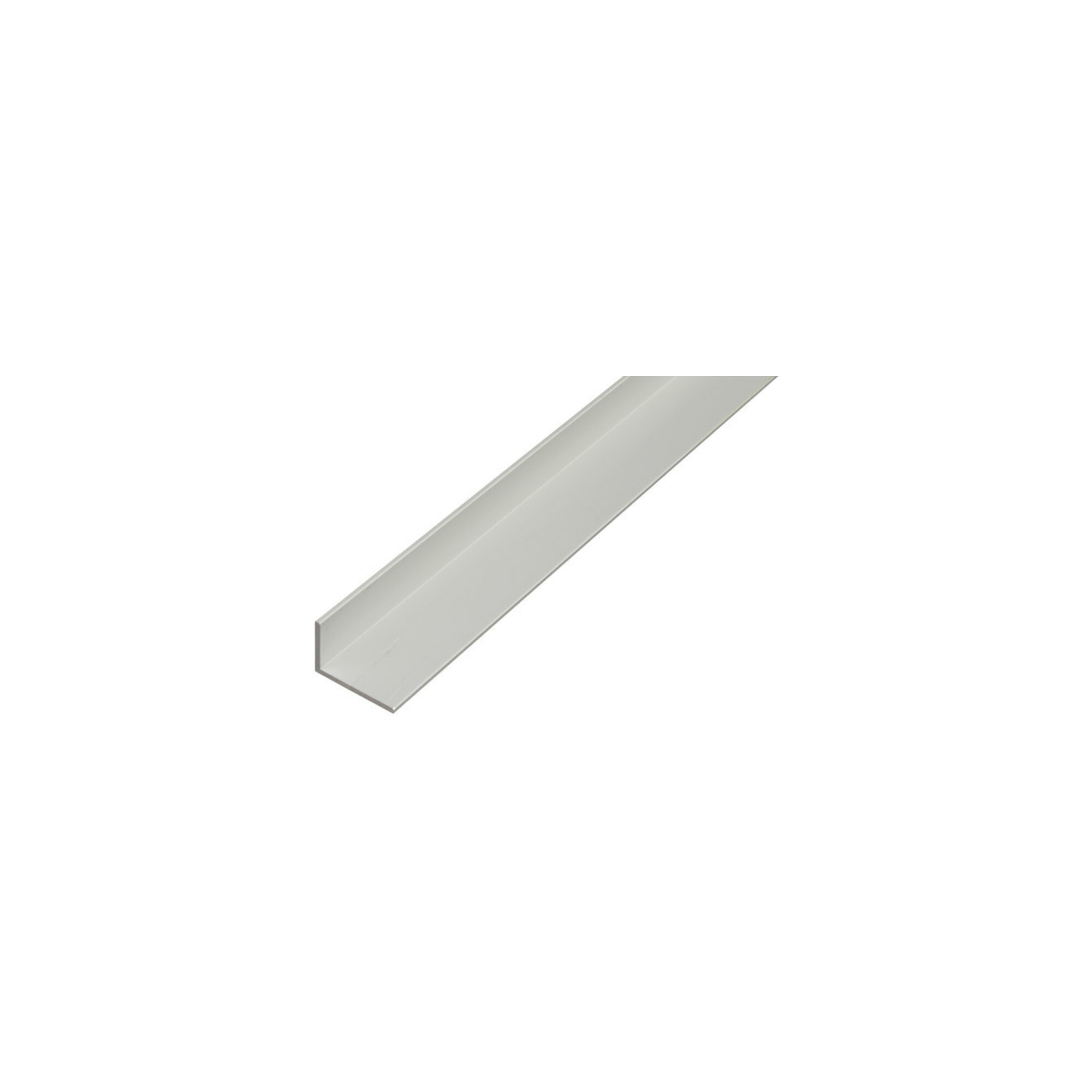 GAH Alberts Winkelprof. ungl.schenk., ungelocht L1000x B20x H10x S1, 5mm ALU silberfarbig
