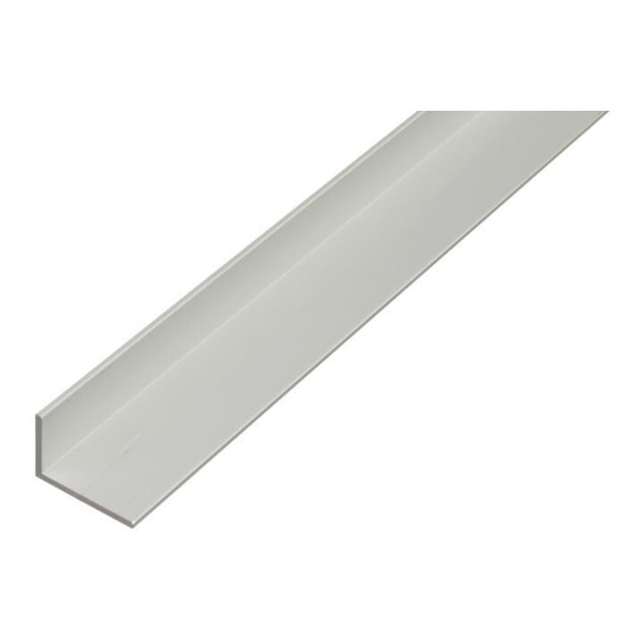 GAH Alberts Winkelprof. ungl.schenk., ungelocht L1000x B25x H15x S1, 5mm ALU silberfarbig