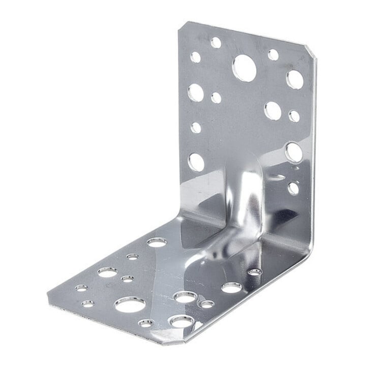 GAH Alberts Winkelverbinder mit Sicke 90x90x65mm mit CE?Nein Edelstahl blk