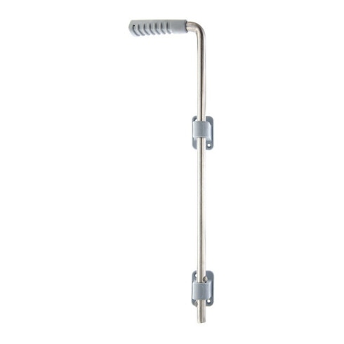 GAH Bodenschieber L500xS16mm VA gris mat A Bolz.-Tor 40mm