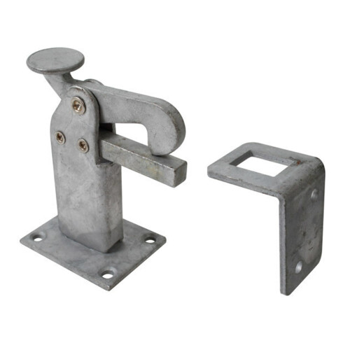 GAH Butée de portail 95x65x50mm Acier brut