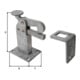 GAH Torfeststeller 95x65x50mm Stahl roh-3