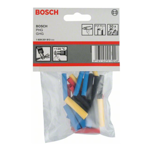 Gaine thermorétractable Bosch pour soufflantes à air chaud Bosch 4,8 - 9,5 mm