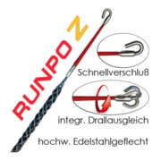 Gaine tire-fils RUNPO Z D.9-15 mm