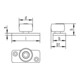 Galet de guidage HELM 459PL STA ZN galet en plastique-2