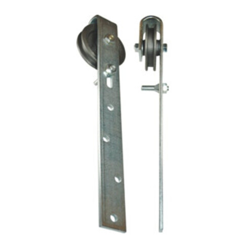 Galet de portail coulissant Bentz 140mm STA verz.max.130kg 14/17mm