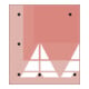GAMMA Coussin berlinois EU Élément d’angle gauche rouge brun