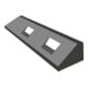 GAMMA Elastikbordstein 150/100/1250 mm schwarz weiß reflektierend