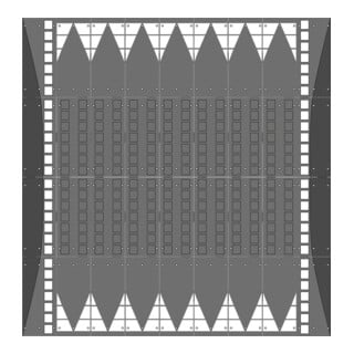 GAMMA Plateau-Kissen SET C schwarz 4050 x 4000 x 80 mm 36 Elemente inklusive Befestigungsmaterial