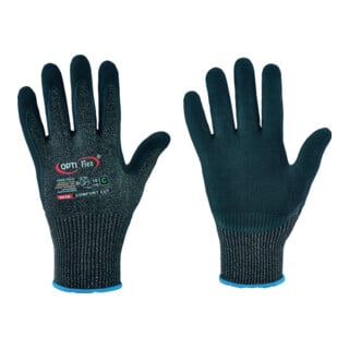 Schnitthandschuh Comfort Cut T.7 noir chiné/noir EN 388 EPI II 12 PA
