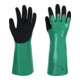 Gant de protection Maxtril® 767 Gr.9 vert/noir EN388/EN374-1/EN374-5 Cat.III-1