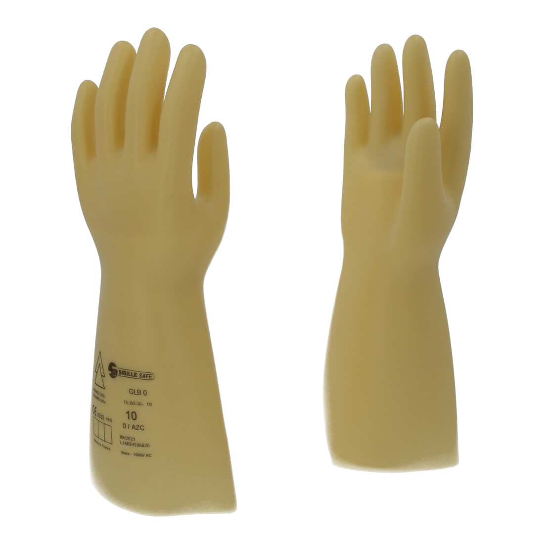 KS Tools Gants de protection pour électricien avec isolation, classe 0, blanc