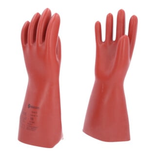 Gant de protection pour électricien, taille 10, classe 0, rouge KS Tools