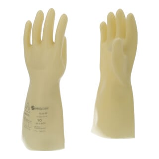 KS Tools Gants de protection pour électricien avec isolation de protection, classe 00, blanc