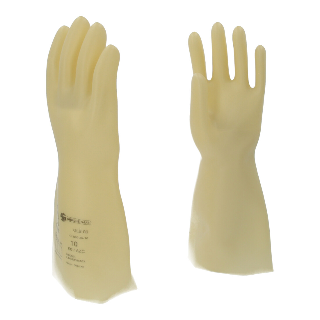 KS Tools Gants de protection pour électricien avec isolation de protection, classe 00, blanc
