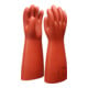 KS Tools Gants de protection pour électricien avec protection mécanique, classe 00, rouge