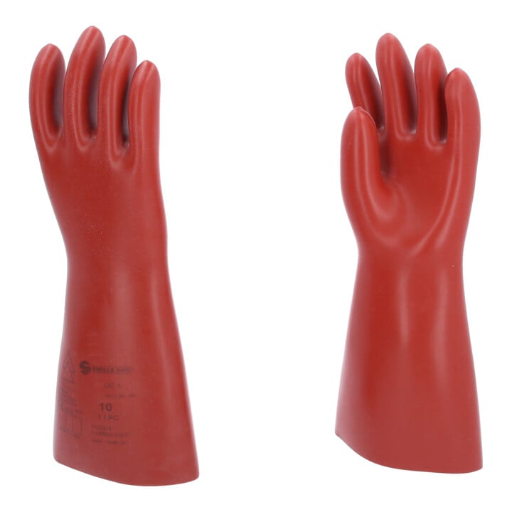 Gant de protection pour électricien, taille 10, classe 1, rouge KS Tools