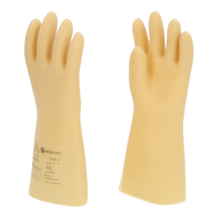Gant de protection pour électricien, taille 10, classe 2, blanc KS Tools