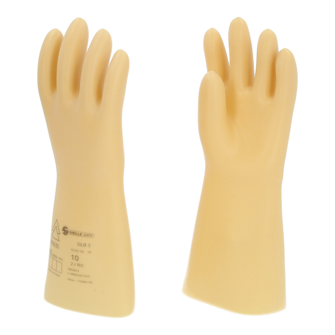 Gant de protection pour électricien, taille 10, classe 2, blanc KS Tools