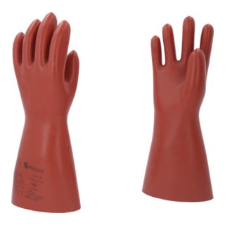Gant de protection pour électricien, taille 10, classe 2, rouge KS Tools
