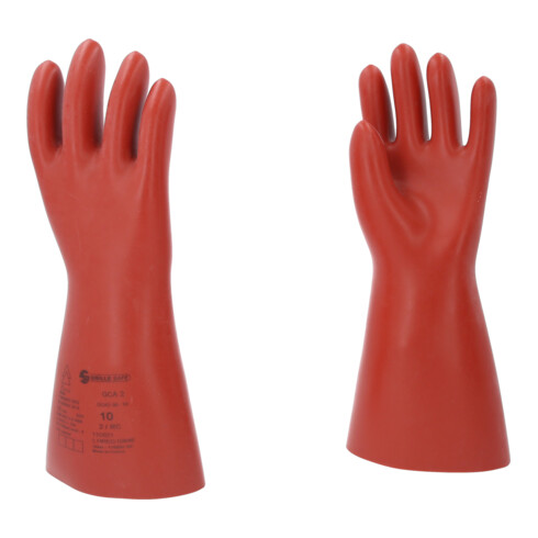 Gant de protection pour électricien, taille 10, classe 2, rouge KS Tools