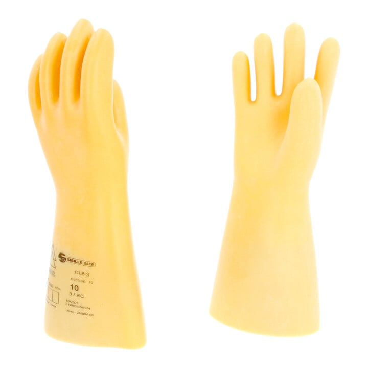 Gant de protection pour électricien, taille 10, classe 3, blanc KS Tools