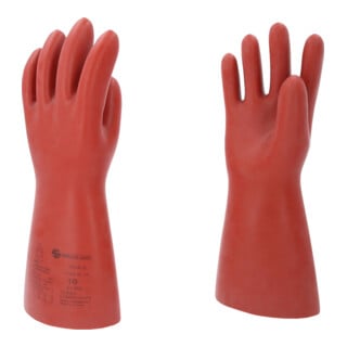 Gant de protection pour électricien, taille 10, classe 3, rouge KS Tools