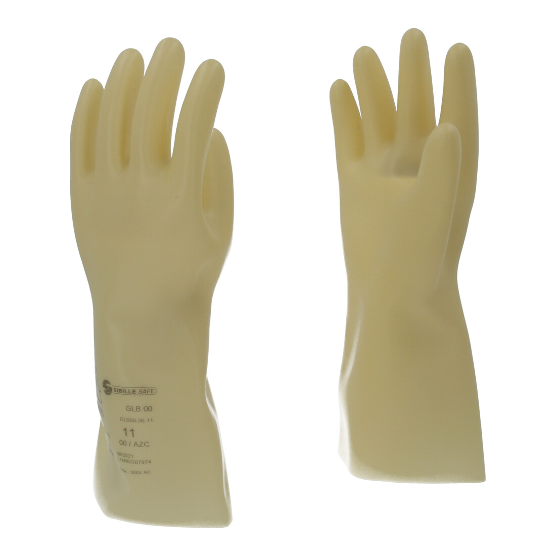 KS Tools Gants de protection pour électricien avec isolation de protection, classe 00, blanc